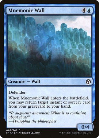 Mnemonic Wall [Iconic Masters] | Empire Gaming NC