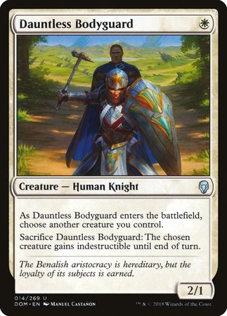 Dauntless Bodyguard [Dominaria] | Empire Gaming NC