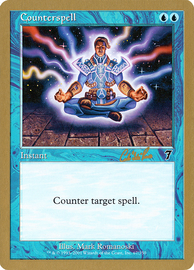 Counterspell (Carlos Romao) [World Championship Decks 2002] | Empire Gaming NC