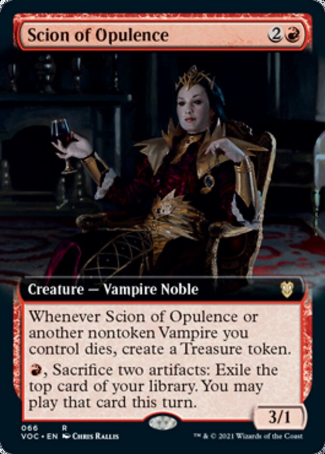 Scion of Opulence (Extended) [Innistrad: Crimson Vow Commander] | Empire Gaming NC