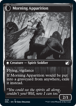 Mourning Patrol // Morning Apparition [Innistrad: Double Feature] | Empire Gaming NC