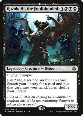 Razaketh, the Foulblooded [Hour of Devastation Promos] | Empire Gaming NC