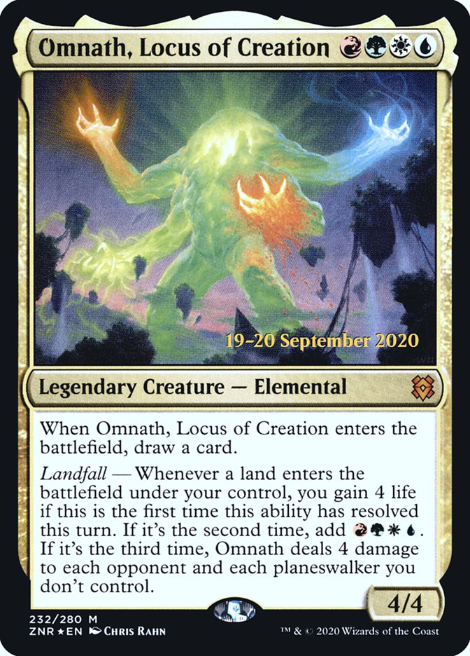 Omnath, Locus of Creation  [Zendikar Rising Prerelease Promos] | Empire Gaming NC