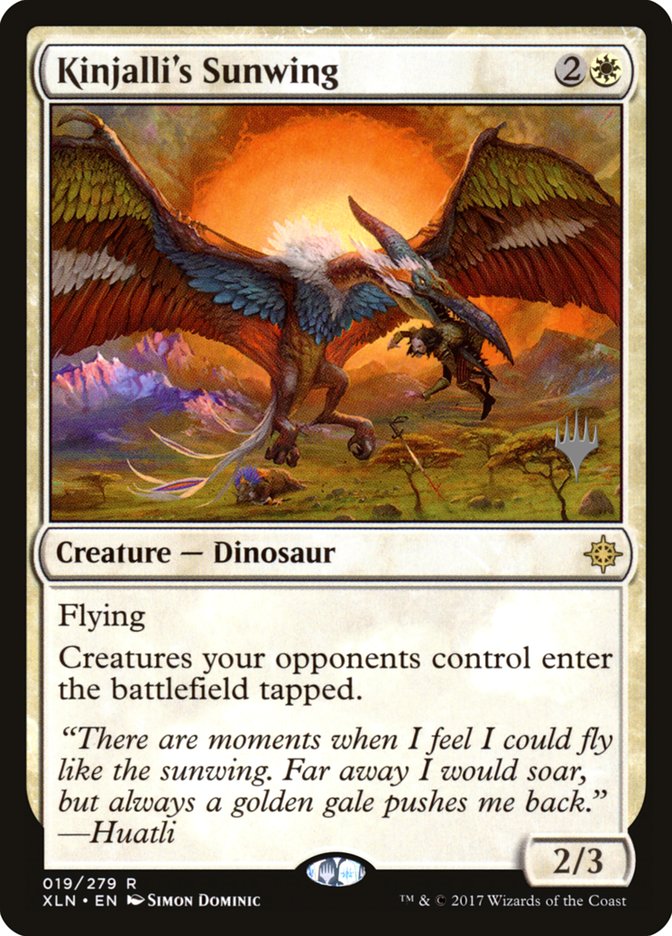 Kinjalli's Sunwing [Ixalan Promos] | Empire Gaming NC