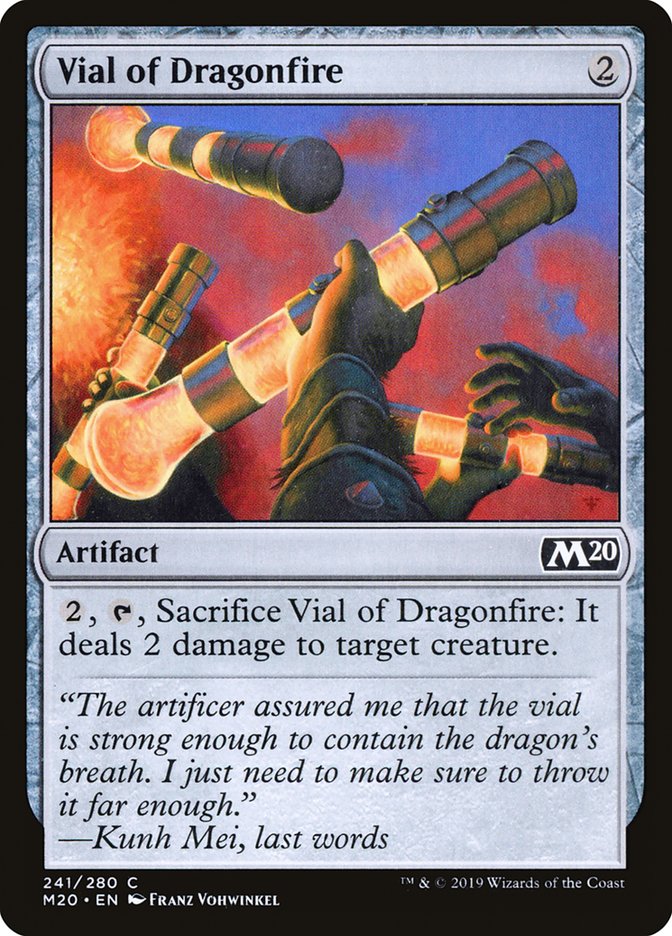 Vial of Dragonfire [Core Set 2020] | Empire Gaming NC