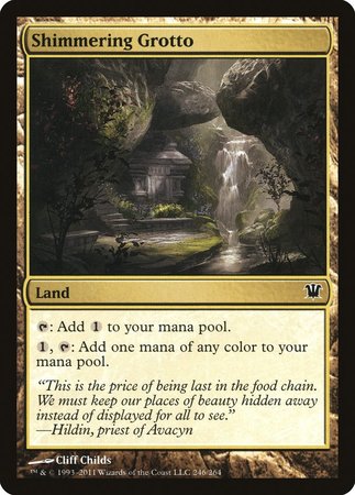 Shimmering Grotto [Innistrad] | Empire Gaming NC