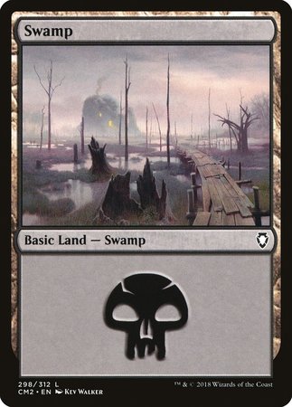 Swamp (298) [Commander Anthology Volume II] | Empire Gaming NC