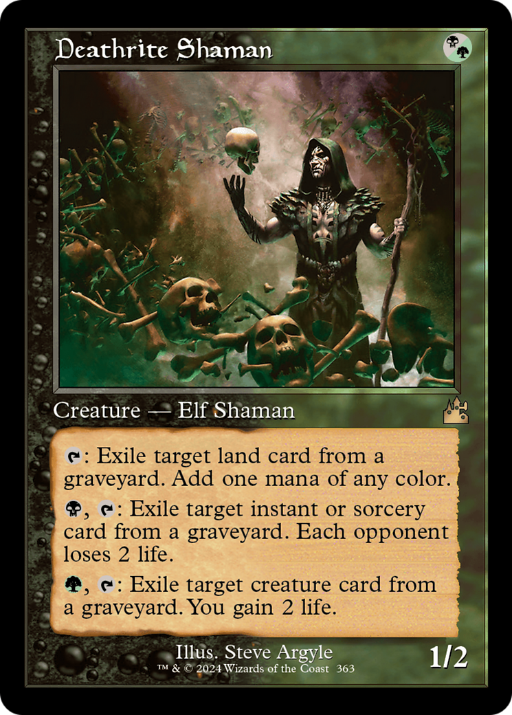 Deathrite Shaman (Retro Frame) [Ravnica Remastered] | Empire Gaming NC