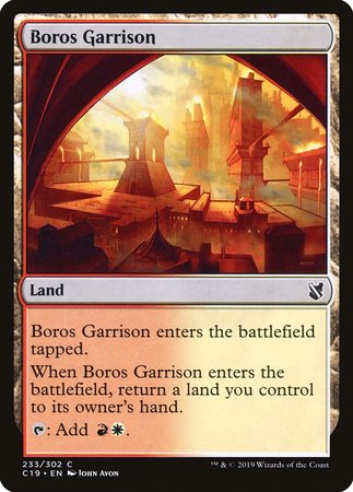 Boros Garrison [Commander 2019] | Empire Gaming NC