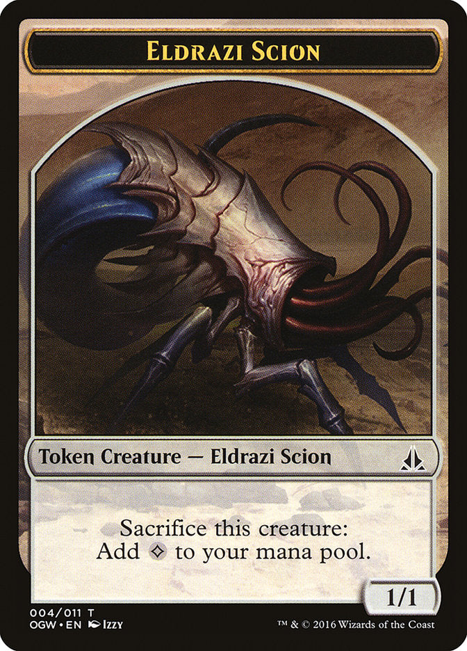 Eldrazi Scion (004/011) [Oath of the Gatewatch Tokens] | Empire Gaming NC