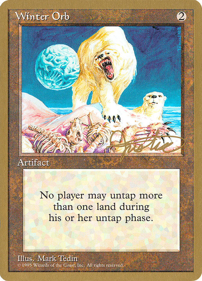 Winter Orb (Mark Justice) [Pro Tour Collector Set] | Empire Gaming NC