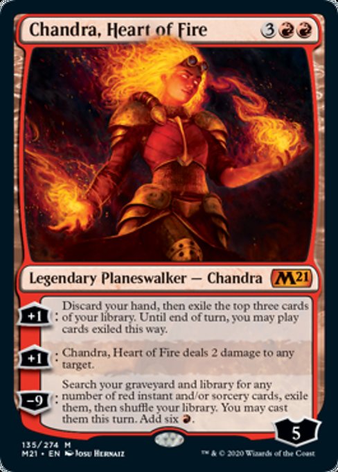 Chandra, Heart of Fire [Core Set 2021] | Empire Gaming NC