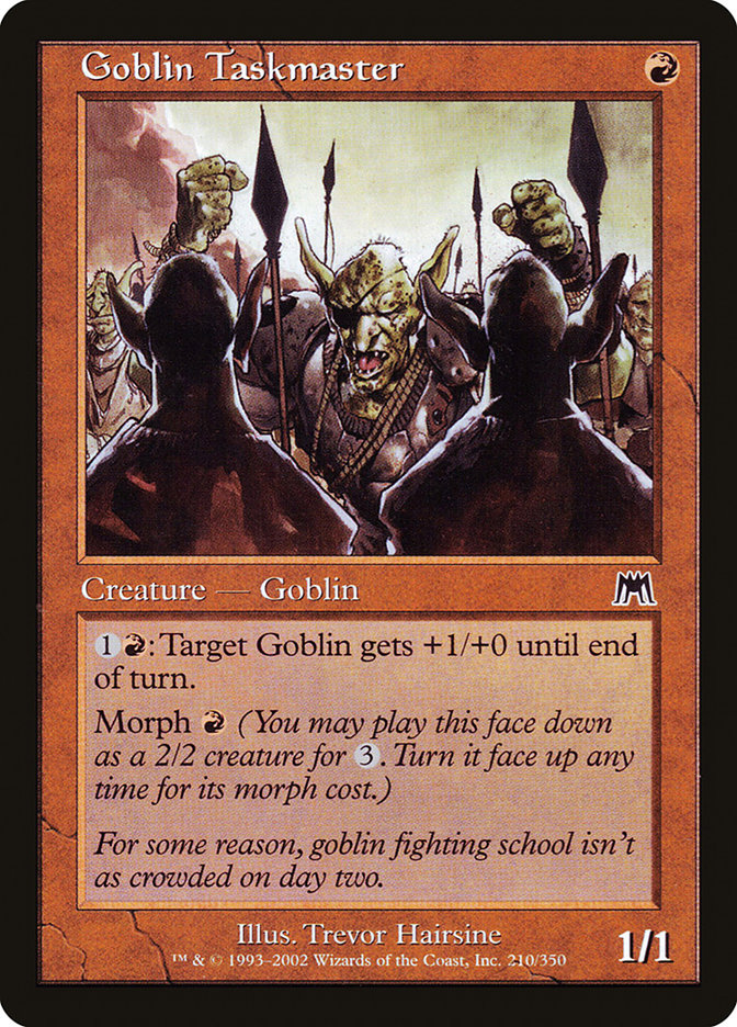 Goblin Taskmaster [Onslaught] | Empire Gaming NC