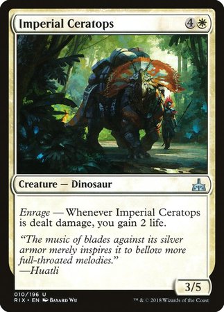 Imperial Ceratops [Rivals of Ixalan] | Empire Gaming NC