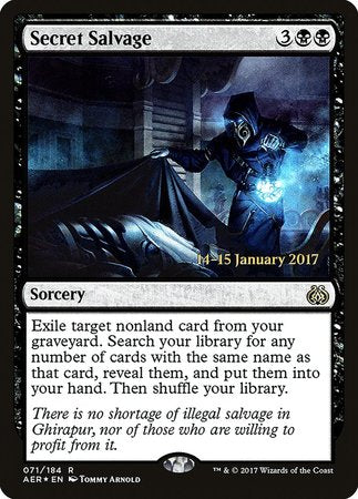 Secret Salvage [Aether Revolt Promos] | Empire Gaming NC