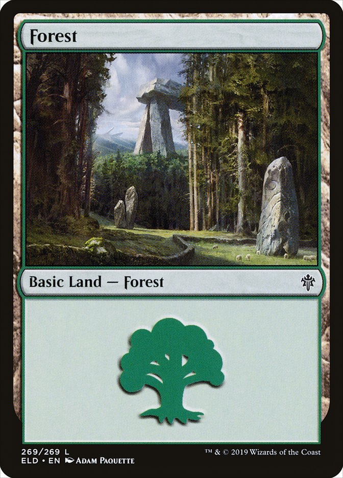 Forest (269) [Throne of Eldraine] | Empire Gaming NC