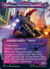 Flamewar, Brash Veteran // Flamewar, Streetwise Operative (Shattered Glass) [Universes Beyond: Transformers] | Empire Gaming NC