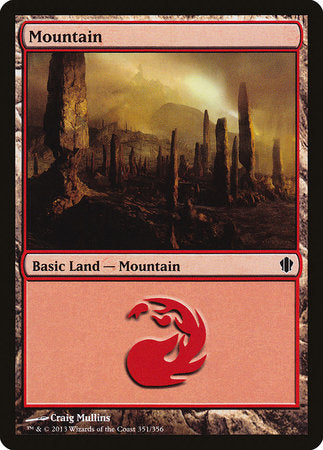 Mountain (351) [Commander 2013] | Empire Gaming NC