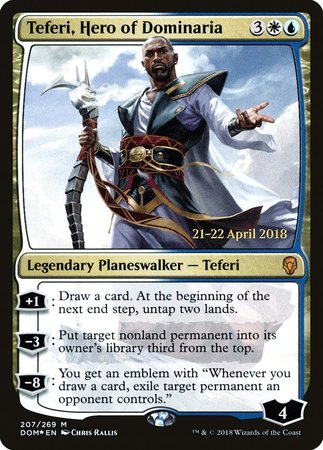 Teferi, Hero of Dominaria [Dominaria Promos] | Empire Gaming NC