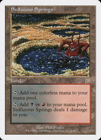 Sulfurous Springs [Deckmasters] | Empire Gaming NC