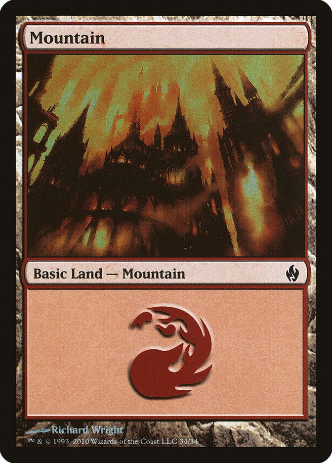 Mountain [Premium Deck Series: Fire and Lightning] | Empire Gaming NC