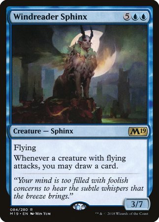 Windreader Sphinx [Core Set 2019] | Empire Gaming NC