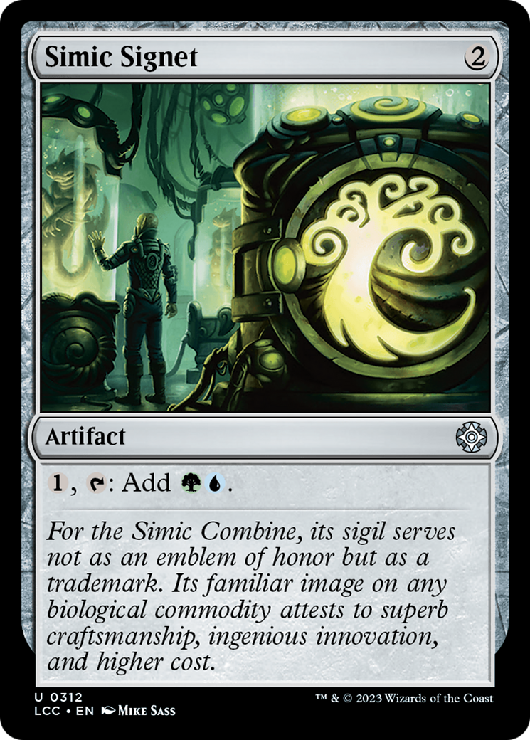 Simic Signet [The Lost Caverns of Ixalan Commander] | Empire Gaming NC