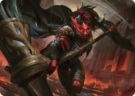 Karlach, Fury of Avernus Art Card (34) [Commander Legends: Battle for Baldur's Gate Art Series] | Empire Gaming NC