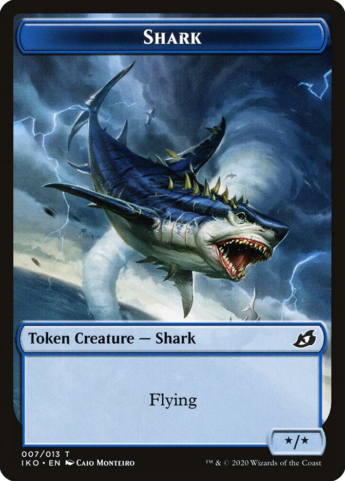 Shark // Shark Double-sided Token [Pioneer Challenger Decks 2022] | Empire Gaming NC