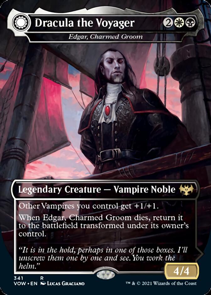 Edgar, Charmed Groom // Edgar Markov's Coffin - Dracula the Voyager // Casket of Native Earth [Innistrad: Crimson Vow] | Empire Gaming NC