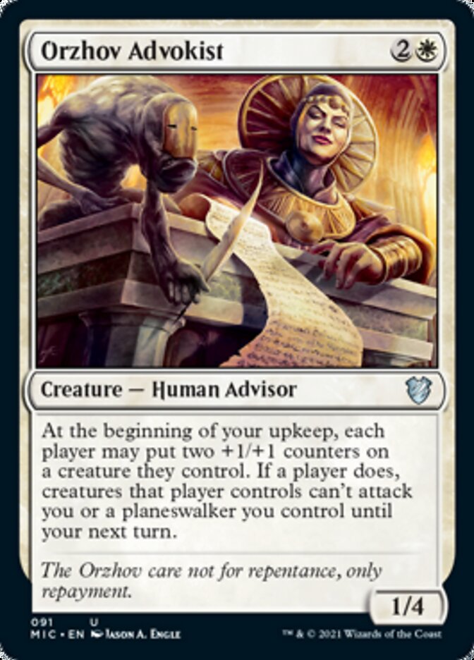 Orzhov Advokist [Innistrad: Midnight Hunt Commander] | Empire Gaming NC