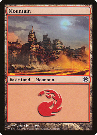 Mountain (243) [Scars of Mirrodin] | Empire Gaming NC