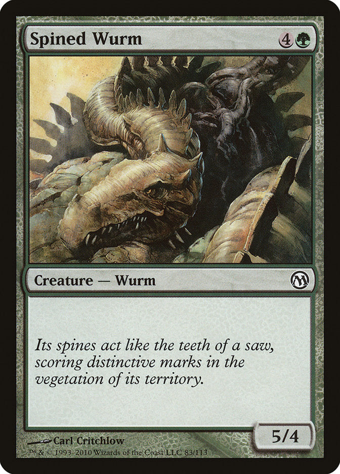 Spined Wurm [Duels of the Planeswalkers] | Empire Gaming NC