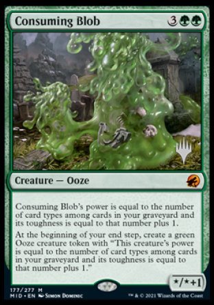 Consuming Blob (Promo Pack) [Innistrad: Midnight Hunt Promos] | Empire Gaming NC