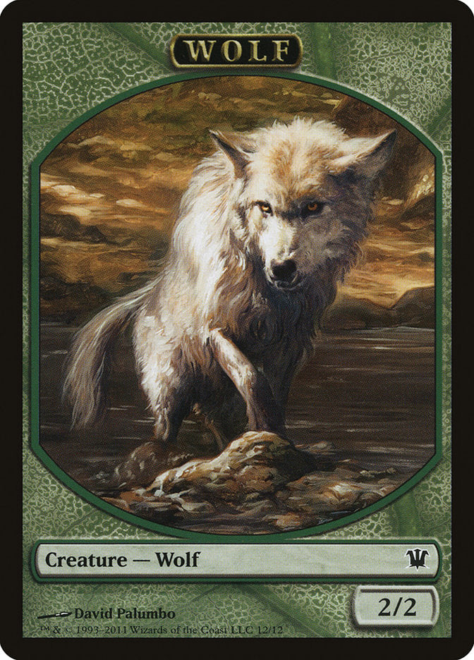 Wolf (12/12) [Innistrad Tokens] | Empire Gaming NC