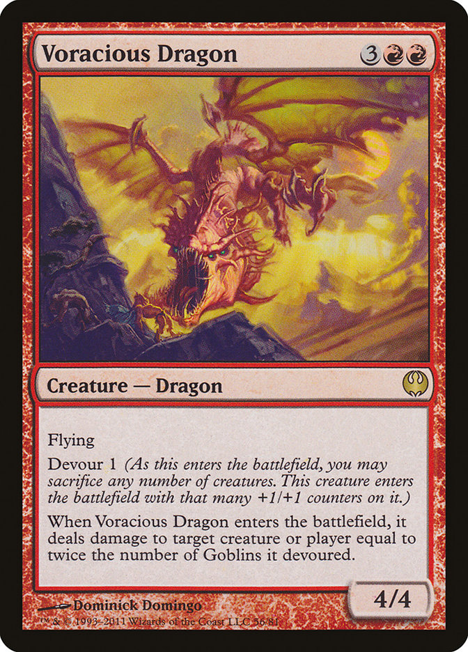 Voracious Dragon [Duel Decks: Knights vs. Dragons] | Empire Gaming NC