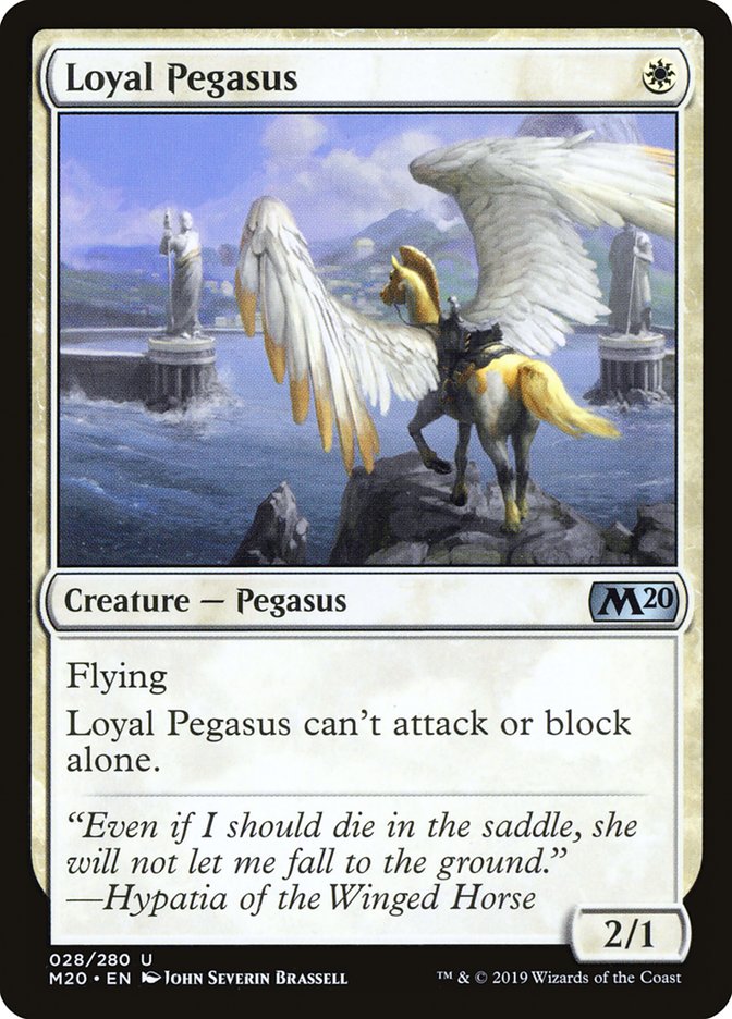 Loyal Pegasus [Core Set 2020] | Empire Gaming NC