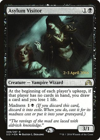 Asylum Visitor [Shadows over Innistrad Prerelease Promos] | Empire Gaming NC