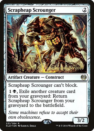 Scrapheap Scrounger [Kaladesh Promos] | Empire Gaming NC