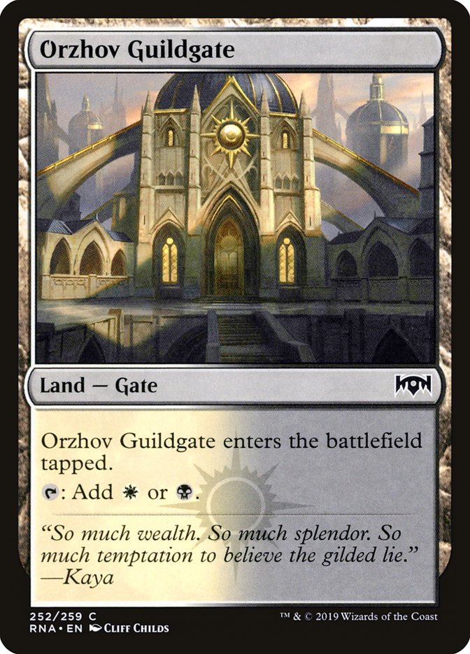 Orzhov Guildgate (252/259) [Ravnica Allegiance] | Empire Gaming NC