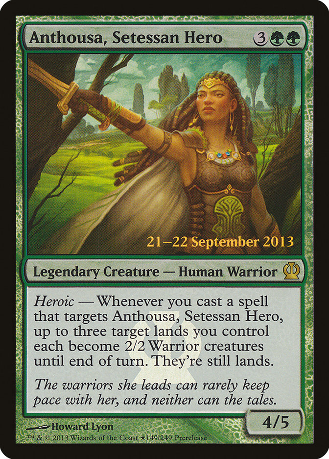 Anthousa, Setessan Hero [Theros Promos] | Empire Gaming NC