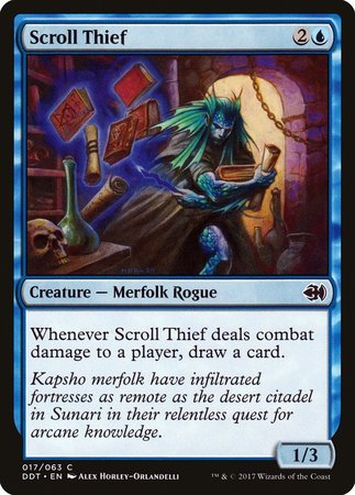 Scroll Thief [Duel Decks: Merfolk vs. Goblins] | Empire Gaming NC