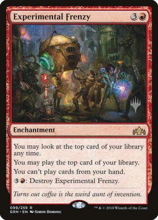 Experimental Frenzy [Guilds of Ravnica Promos] | Empire Gaming NC