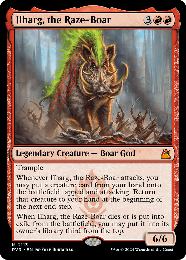 Ilharg, the Raze-Boar [Ravnica Remastered] | Empire Gaming NC