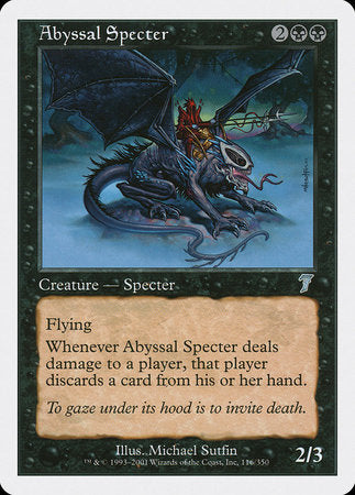 Abyssal Specter [Seventh Edition] | Empire Gaming NC