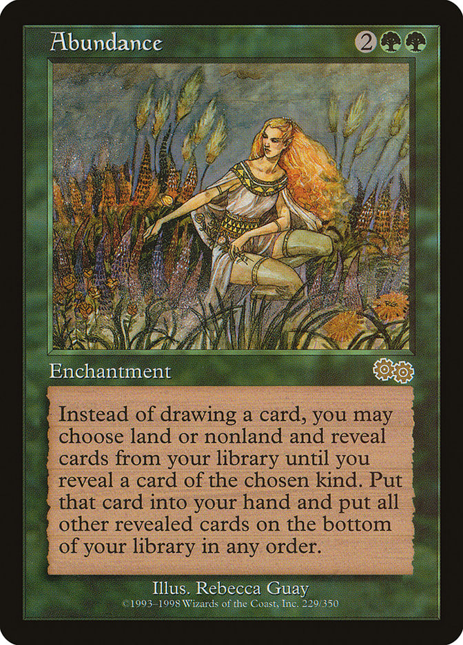 Abundance [Urza's Saga] | Empire Gaming NC