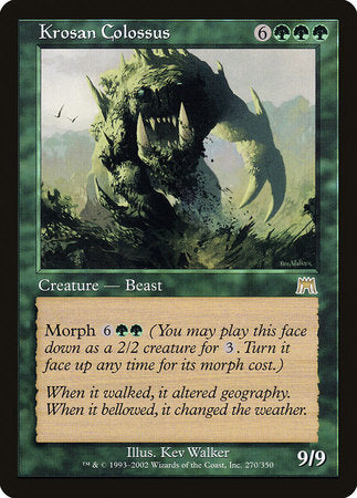 Krosan Colossus [Onslaught] | Empire Gaming NC