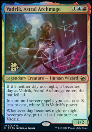 Vadrik, Astral Archmage [Innistrad: Midnight Hunt Prerelease Promos] | Empire Gaming NC