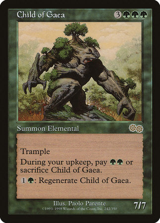 Child of Gaea [Urza's Saga] | Empire Gaming NC