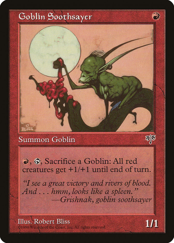 Goblin Soothsayer [Mirage] | Empire Gaming NC